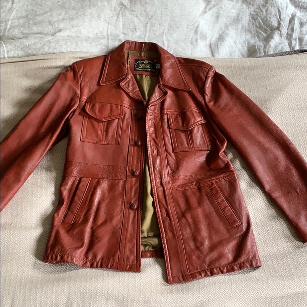Vintage 70’s Leather Jacket